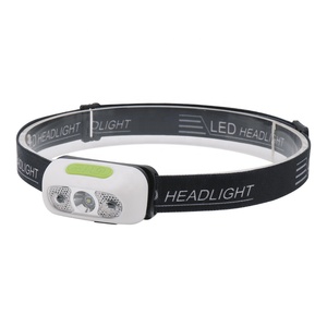 B6-1 <span class=keywords><strong>Amazon</strong></span> mejor vendedor de cabeza pequeña lámpara LED de 3 vatios Mini Sensor corriendo faro - Product Image 1