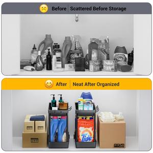 Under Sink Organizer <b>Kitchen</b> Bathroom Cabinet Organizer and <b>Storage</b> Shelf - Product Image 4