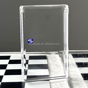 SYP透明防紫外线亚克力分级卡盒，适用于2023帕尼尼普里兹姆橙色冰维克多温班尼亚马新秀，带磁性盖盒 - Product Image 4