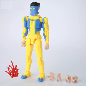 Figurines d'action de super-héros imprimées en 3D : Invincible Boy, Lucky13, Dummy13, Conquer, LEX, Allen – Jouets d'<span class=keywords><strong>anime</strong></span>, modèles de mannequins, ornements - Product Image 2