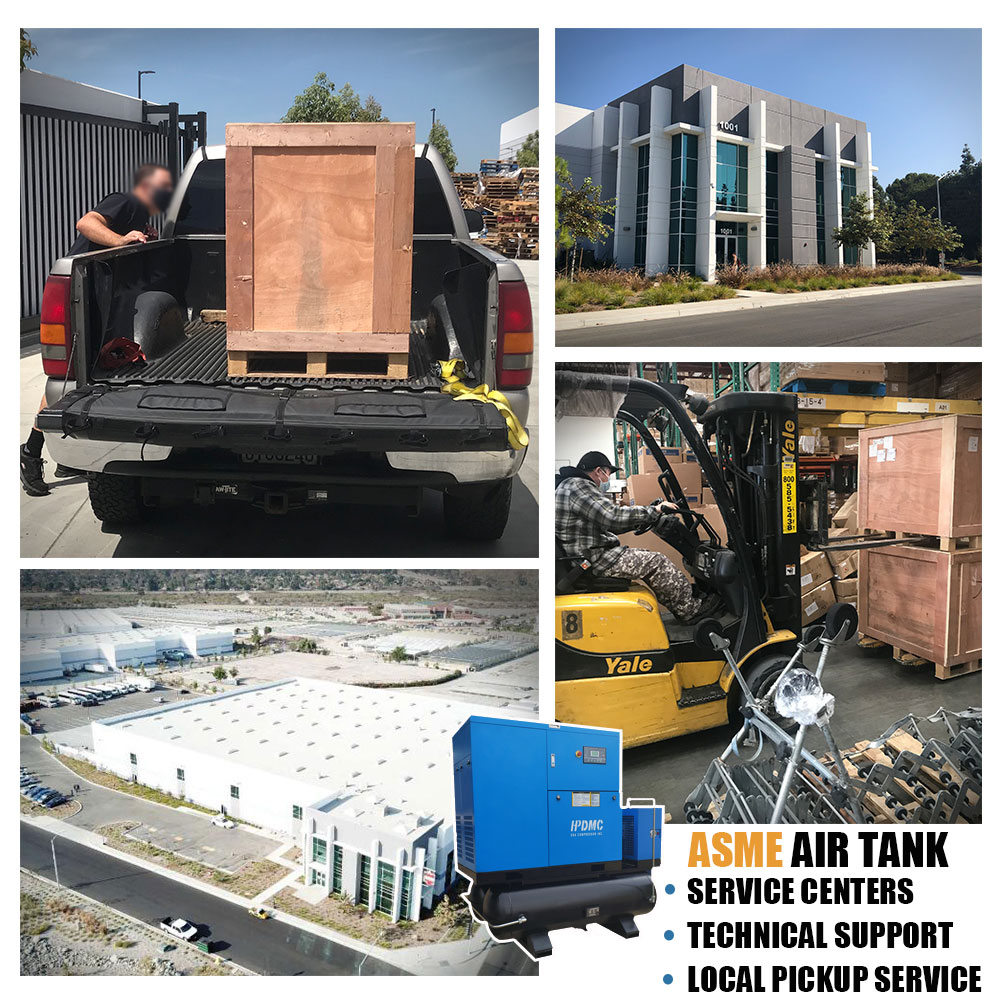 США в наличии; 4 предмета в одном винтовой воздушный компрессор с 80x2 галлонов резервуар и рефрижераторная сушилка фильтр 30HP 22KW 125PSI 208-230V