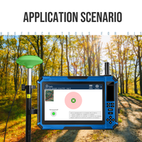 Nueva Tableta Industrial Android Resistente con Pantalla Táctil, Receptor GPS GNSS RTK Profesional G101N MTK Octa Core 2.0GHz 1000 Nit, Wi-Fi