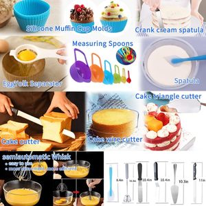 Top Hot Sale 635PCS Cake Nozzles <b>Baking</b> Tools <b>Set</b> Stainless Steel Plastic for Cake Decoration - Product Image 5