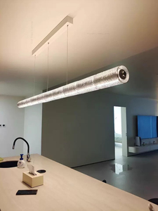 Lampada <span class=keywords><strong>a</strong></span> <span class=keywords><strong>Sospensione</strong></span> <span class=keywords><strong>LED</strong></span> Moderna Nordica <span class=keywords><strong>a</strong></span> Forma Allungata, Illuminazione Interna <span class=keywords><strong>per</strong></span> Soggiorno, Ristorante, <span class=keywords><strong>Cucina</strong></span>, <span class=keywords><strong>Lampadari</strong></span> Chic - Product Image 6