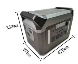 2025 Outdoor <b>Solar</b> <b>Generator</b> Portable Power Station Power Supply 600W 1000W 1500W 2000W Power Bank - Product Image 3