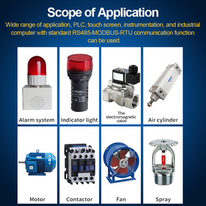 Módulo de E/S Remoto Oshangming 8DI 8DO RS485 DC12/24V <span class=keywords><strong>Modbus</strong></span> RTU para <span class=keywords><strong>PLC</strong></span> HMI Interruptor - Product Image 4