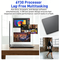 Nuovo Laptop da Gaming e Ufficio 6y30 15.6 Pollici 1920*1080 IPS Intel con Win11 e Funzionalità in Inglese per Schermo Touch