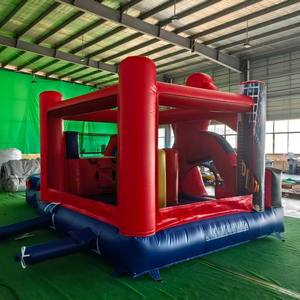 Combo gonflable Spider Hero avec toboggan et trampoline, trampoline de location robuste pour les événements - Product Image 5