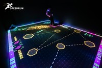 Juego Interactivo Deportivo Multijugador GOOEST Speed Run 2026 para Pisos Interactivos en Áreas de Juego Interiores
