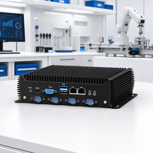 Mini PC industriel sans ventilateur Celeron J1900 Intel I3 <span class=keywords><strong>I5</strong></span> 12e génération 2*RS232 DDR3L DDR4 WIFI 4G Support Win11/Linux PC industriel sans ventilateur - Product Image 6