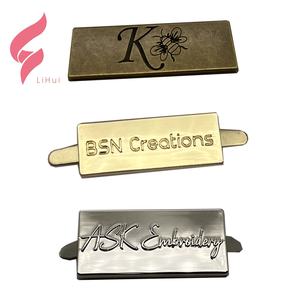 Lihui – Logo métallique personnalisé rapide pour sac à main, accessoires de sac OEM pour marques réputées, <span class=keywords><strong>test</strong></span> SGS réussi - Product Image 2