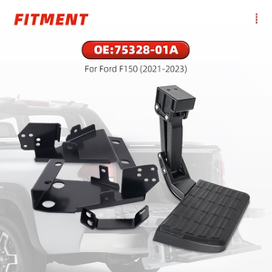 Marchepied rétractable pour benne de camion 75328-01A pour Ford F150 2021 2022 2023, marchepied d'angle de hayon pivotant - Product Image 3