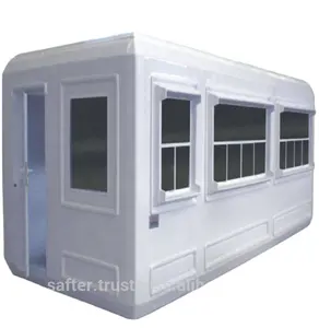 Polyester Fiberglass CABIN 270x630xh240 Lightweight Hard Polyurethane Foam Office Building Simple Construction ISO9001 CE K2763