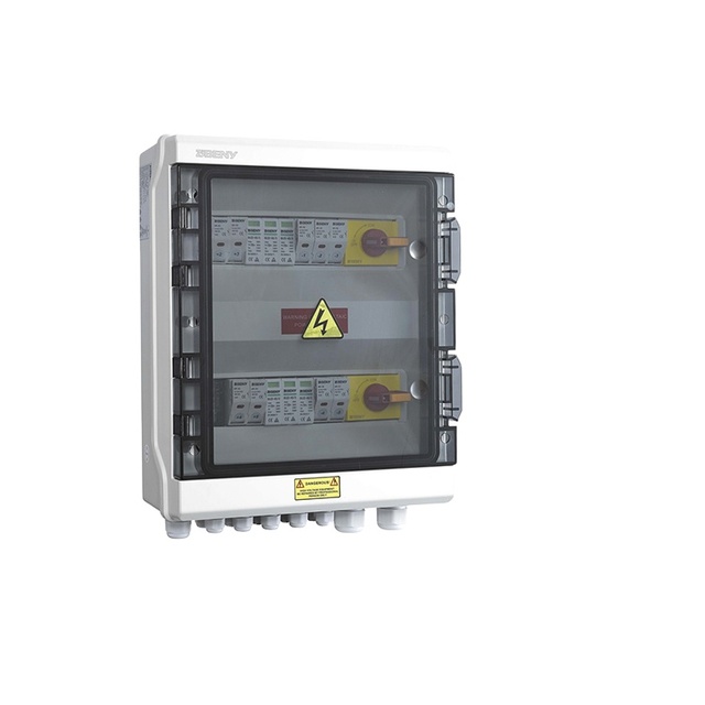 BENY 5 Input 2 Output 1000v DC PV Combiner Box Solar Waterproof Combination Distribution Box With Surge Protector