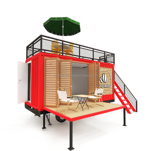 Maison préfabriquée moderne personnalisée, petite et portable sur roues, maison intégrée écologique sur remorque pour le camping, maison à ossature en acier - Product Image 3