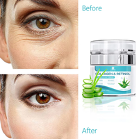 Label privé Soin du visage naturel biologique Crème anti-rides hydratante et nourrissante au collagène et au rétinol pour le visage