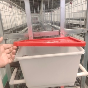 Cage à poules de type H, système d'alimentation automatique à faible bruit, grande capacité, poulailler pour ferme avicole - Product Image 2