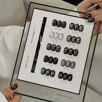 Kit de vernis à ongles gel effet œil de chat 10 couleurs/ensemble, très bonne qualité, automne-hiver, OEM ODM, haute qualité, sans TPO, professionnel