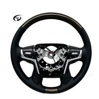 Volant en cuir et noyer sur mesure haut de gamme pour Toyota LC200, Hilux, 8ème Camry, FJ200, Rav4, Corolla, FJ70
