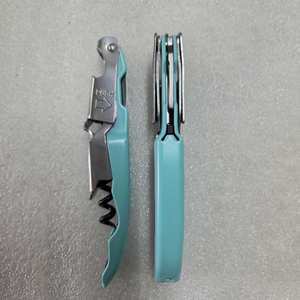 Tire-bouchon professionnel artisanal pour serveur, ouvre-bouteille à vin avec coupe-capsule à double charnière pour serveurs, sommeliers, barmen - Product Image 3