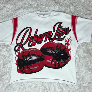 Dcy Xu Hướng Sản Phẩm <span class=keywords><strong>2025</strong></span> <span class=keywords><strong>New</strong></span> Arrivals Đồ Họa T Áo Sơ Mi Tùy Chỉnh In, Hộp Phù Hợp Với T-Shirt, Trắng Nặng Quá Khổ <span class=keywords><strong>Tee</strong></span> - Product Image 3