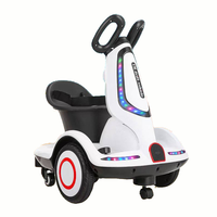 Voiture électrique pour enfants en gros avec lumières LED, musique et batterie rechargeable, voiture à bascule pour tout-petits