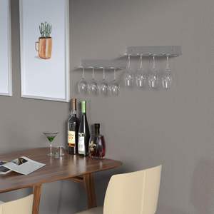 Soporte de pared para botella de champán de acrílico moderno independiente transparente de Venta caliente solo para exhibición - Product Image 3