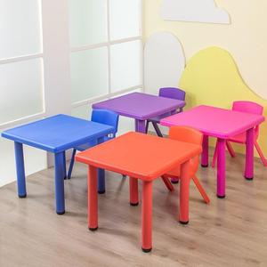 NUOVO Design Economico Scrivania in Plastica per Bambini, Tavolo per Studio Prescolare, Asilo, Scuola Materna e Scuola - Product Image 6