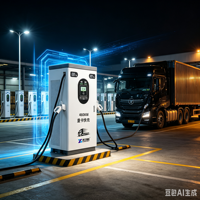 Station de recharge DC multi-standards pour véhicules électriques, compatible CCS GB/T CHAdeMO, borne de recharge rapide pour station-service autoroutière
