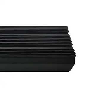 Aluminum Profiles Factory Customized 6063 Aluminum Profile Manufacturers Black Anodized Aluminum Extrusion Profile