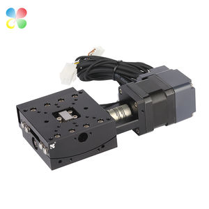 C&K Yüksek Hassasiyetli 70mm Motorlu Alüminyum Kayar Tabla Optik Gonyometre Platformu Motorlu Çevirme Platformu Model JMG-7070-B5 - Product Image 2