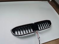 Pour Série 3 G20 G28 2019-2022, calandre avant de remplacement style météore à lamelles simples/doubles en ABS noir brillant