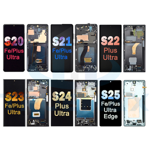 Écran de Remplacement OLED LCD avec Cadre pour Samsung <span class=keywords><strong>Galaxy</strong></span> S10 <span class=keywords><strong>S20</strong></span> S21 S22 S23 S24 Plus S25 <span class=keywords><strong>Ultra</strong></span> Edge - Product Image 2
