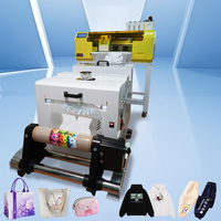 Impresora de Camisetas Automática DTF A3 33CM XP600 Nueva de Fábrica, Impresora DTG con Tinta Eco Solvente, Impresión Rollo a Rollo, Dimensión de Impresión A2