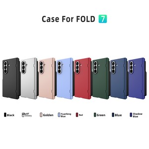 เคสโทรศัพท์รุ่นใหม่ Huanmin Factory สำหรับ Samsung Z Fold 6 ป้องกันเต็มรูปแบบ พร้อมบานพับสปริง ช่องใส่ปากกา เคลือบกันรอยขีดข่วน - Product Image 4