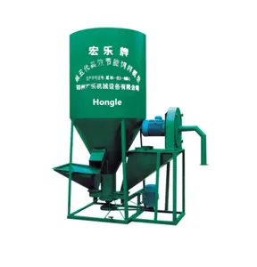 Poultry Equipment Low Energy Consumption Vertical Low Granule Screw Feed Processing Mixer