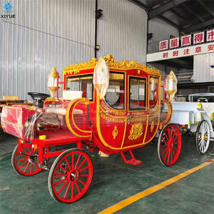 Carruaje Real de Caballos Personalizado Estilo Europeo para Recorridos Turísticos, Bodas y Eventos, Elegante Carroza Tirada por Caballos en Venta - Product Image 2