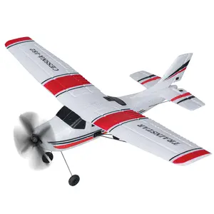 Cessna-182 Glider Simulation Airplane JET With 2 Channels, RC Airplane Fighter Model Toy for Kids