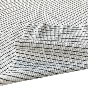 Allesd mẫu có sẵn Polyester + sợi carbon sọc thiết kế ESD Polyester Spandex vải - Product Image 4