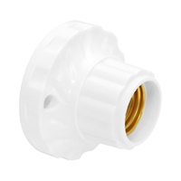 Douille de lampe suspendue à culot E27 Support d'ampoule à LED E27 Interrupteur à douille à raccord rond