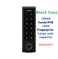 Pembaca Kontrol Akses Ponsel Berkualitas Terbaik Tuya Bluetooth Touch Keypad Biometrik Sidik Jari Reset Logo IP66 Tahan Air