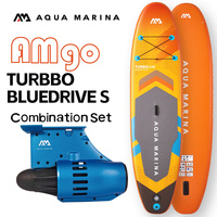 AQUA MARINA AMGO 366*84*15CM Planche à pagaie électrique gonflable avec moteur, vitesse 4-6km/h, écologique, portable, batterie incluse