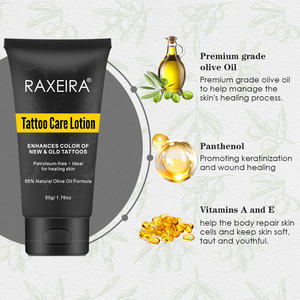 ครีมบำรุงผิวหลังการดูแลรอยสักน้ำมันมะกอก oem/odm ครีมบำรุงผิวหลังการดูแลรอยสักครีมเจลโลชั่นบำรุง - Product Image 3