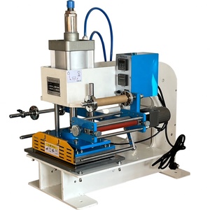 เครื่องปั๊มร้อนแบบลมสำหรับงานปั๊มร้อนบนหนัง กระดาษ พลาสติก และผลิตภัณฑ์อื่นๆ เช่น การ์ด - Product Image 2