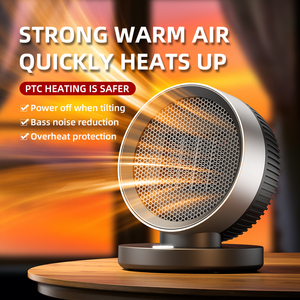 Chauffage électrique portable, mini radiateur céramique PTC, chauffage d'appoint électrique de bureau avec commande tactile - Product Image 5