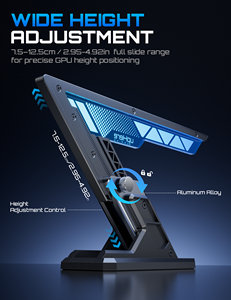 <span class=keywords><strong>Support</strong></span> de <span class=keywords><strong>carte</strong></span> <span class=keywords><strong>graphique</strong></span> ARGB GB10 upHere, <span class=keywords><strong>support</strong></span> de <span class=keywords><strong>carte</strong></span> <span class=keywords><strong>graphique</strong></span> <span class=keywords><strong>RGB</strong></span>, <span class=keywords><strong>support</strong></span> anti-affaissement pour GPU - Product Image 2