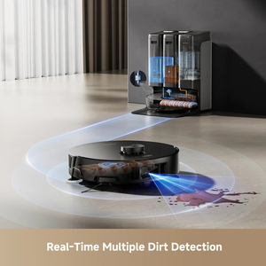 MOVA Z60 Ultra Automatic Robot Vacuum Cleaner Powerful 19000Pa Flexible Coverage HydroSync Wet <b>Dry</b> <b>Mopping</b> Anti-tangle - Product Image 2