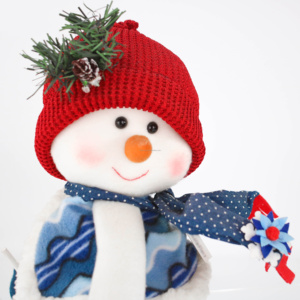 Adorno Navideño Zaves, Combinación <span class=keywords><strong>de</strong></span> Reno, Papá Noel y <span class=keywords><strong>Muñeco</strong></span> <span class=keywords><strong>de</strong></span> <span class=keywords><strong>Nieve</strong></span>, <span class=keywords><strong>Material</strong></span> <span class=keywords><strong>de</strong></span> Poliéster Blanco, 44x18x14cm, <span class=keywords><strong>para</strong></span> Decoración Navideña del Hogar - Product Image 6
