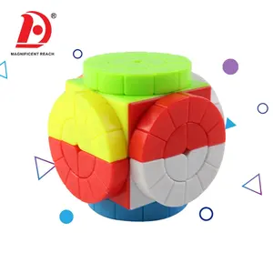 HUADA Einzigartiges Design Zeit Rad Styling Didak tische Baby Aktivität Ball Magic Plastic 3D Cube Toy