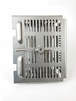 Boîtier en tôle d'aluminium brossé sur mesure OEM de haute précision, usinage CNC, perçage, taraudage, pour instruments électroniques et contrôle